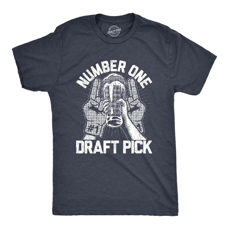 men's shirts for office and casual wear-Number One Draft Pick Men's T Shirt