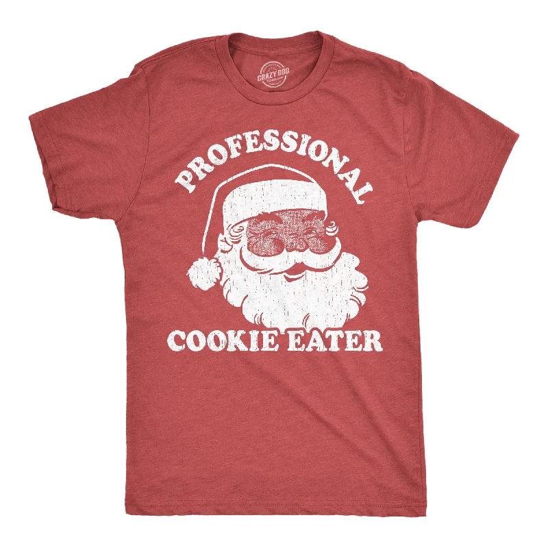 men's shirts for relaxed formal wear-Professional Cookie Eater Men's T Shirt