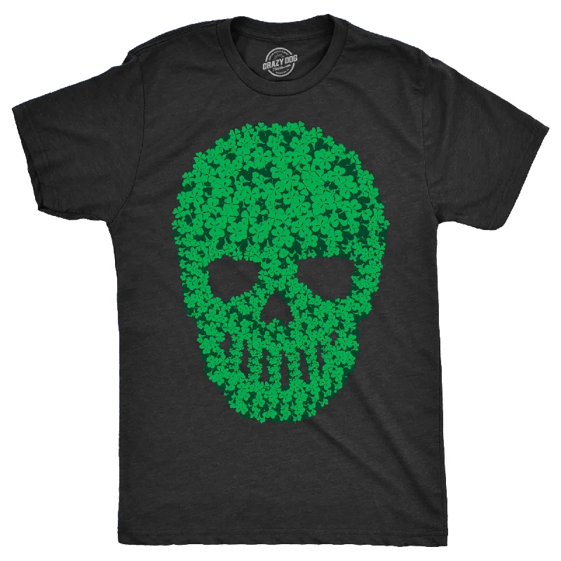 men's slim-fit shirts for a sleek look-Skull Of Clovers Men's T Shirt