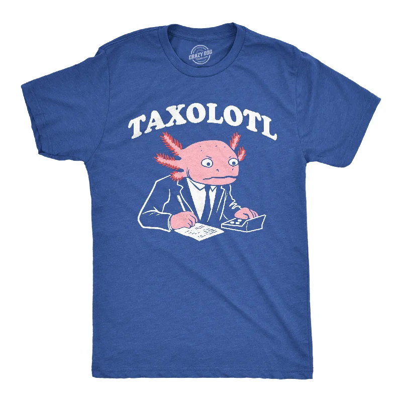 men's shirts with lightweight fabrics for hot weather-Taxolotl Men's T Shirt