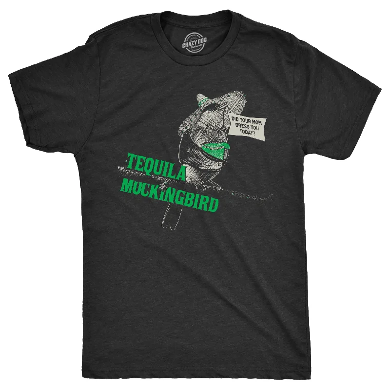 men's shirts for professional attire with comfort-Tequila Mockingbird Men's T Shirt