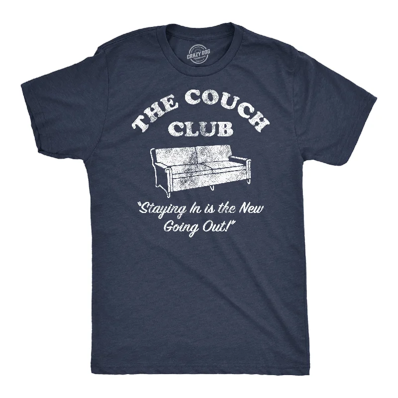 men's shirts with fine details for elegant looks-The Couch Club Men's T Shirt