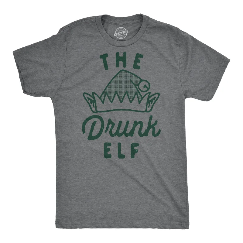 men's shirts with a relaxed fit for a comfortable look-The Drunk Elf Men's T Shirt