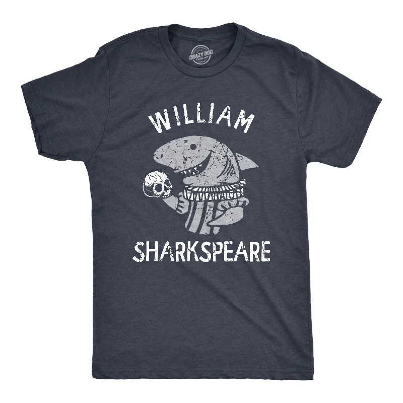 men's shirts for fall and winter fashion-William Sharkspeare Men's T Shirt